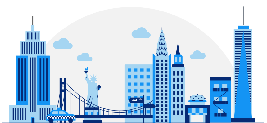 Illustration of NYC